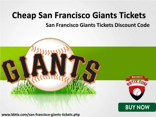 Cheap San Francisco Giants Tickets