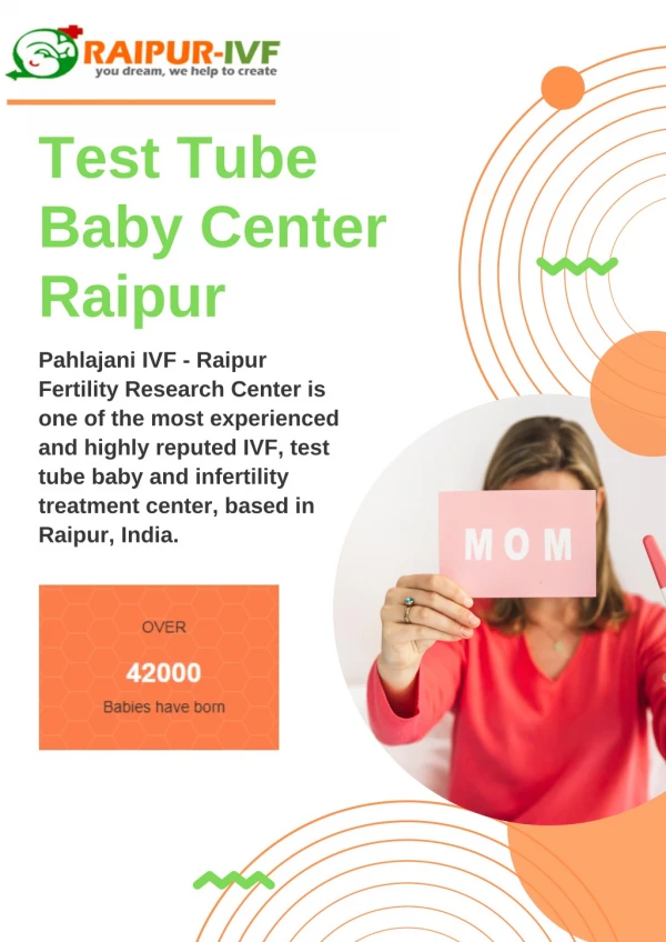 Best Test Tube Baby Center in Raipur