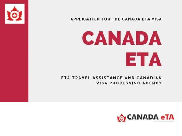 Canada eTA online application form - Apply for eTA Canada online