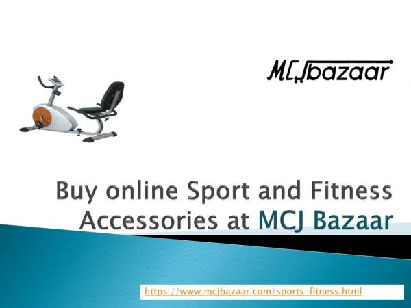 Buy Online Sports and Fitness Accessories