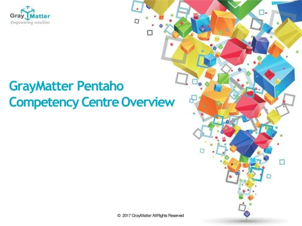 GrayMatter Pentaho Consulting Services