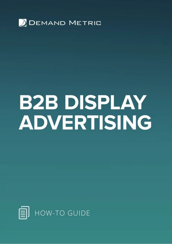 B2B Display Advertising