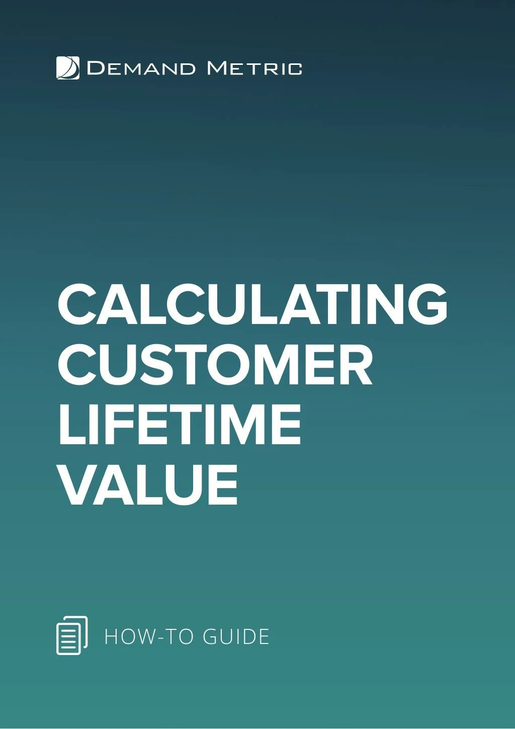 calculating customer lifetime value