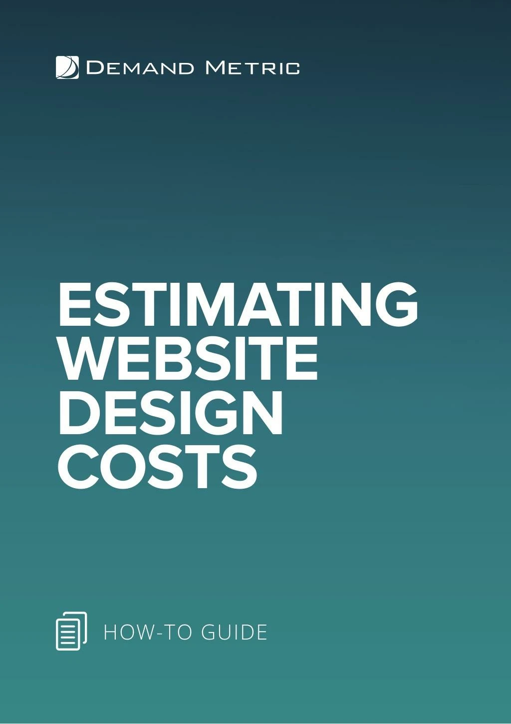 estimating website design costs