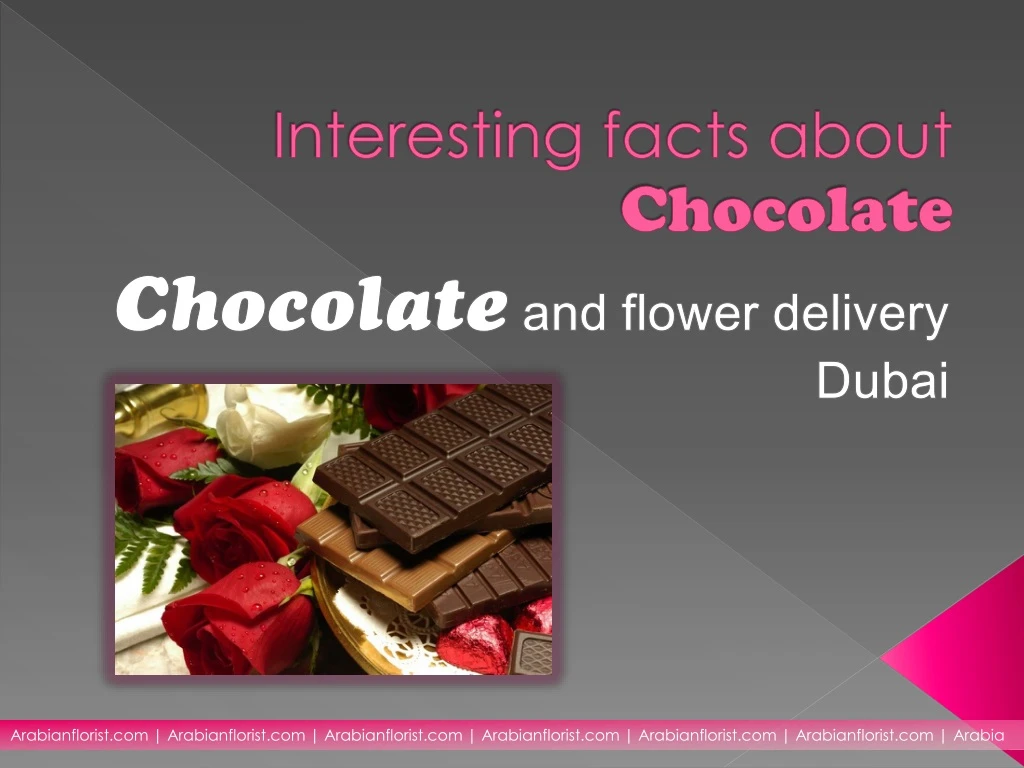 interesting facts about chocolate