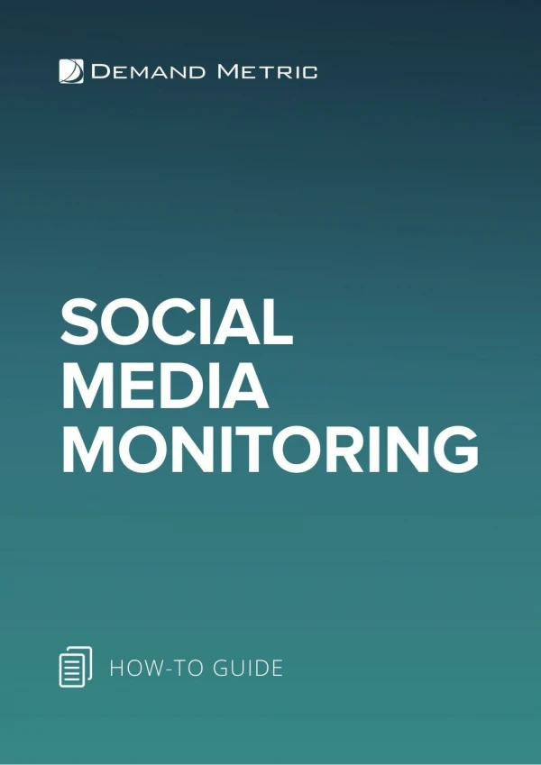 PPT - Social Media Monitoring PowerPoint Presentation, free download ...