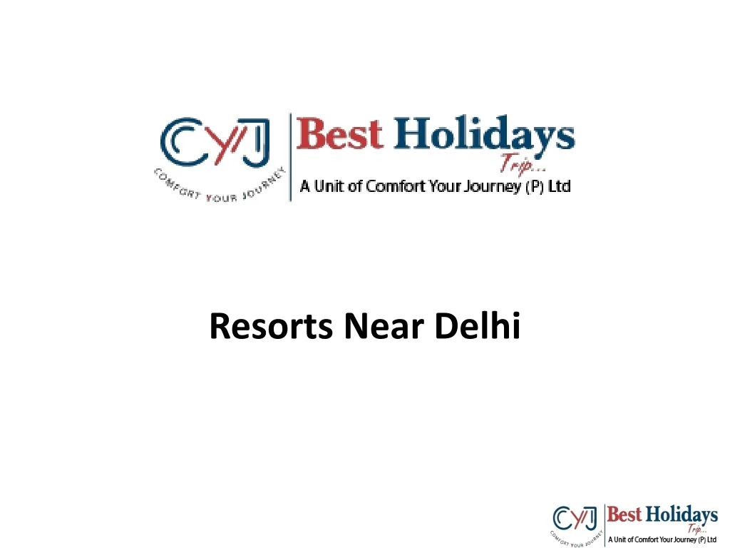 resorts near delhi