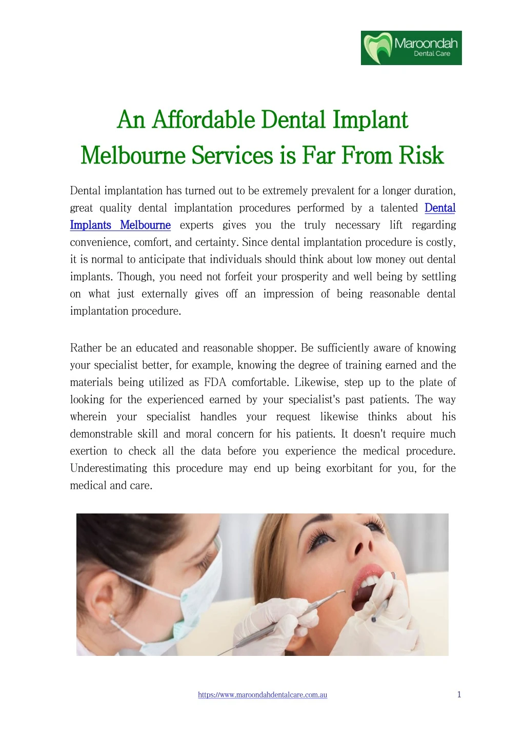 an an a affordable ffordable d dental melbourne