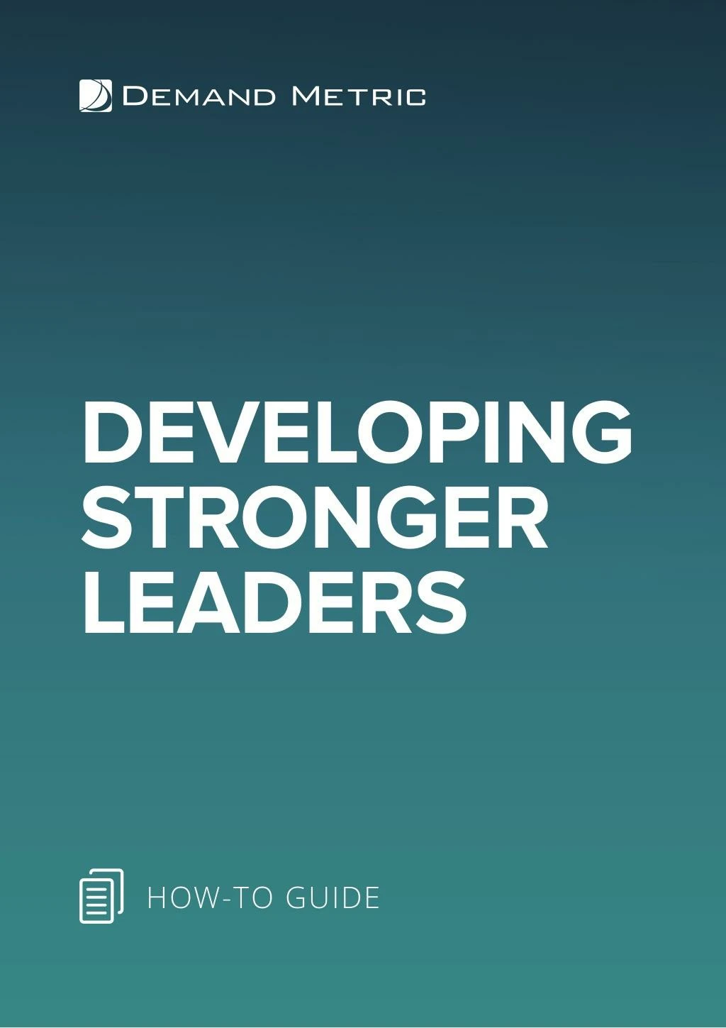 developing stronger leaders
