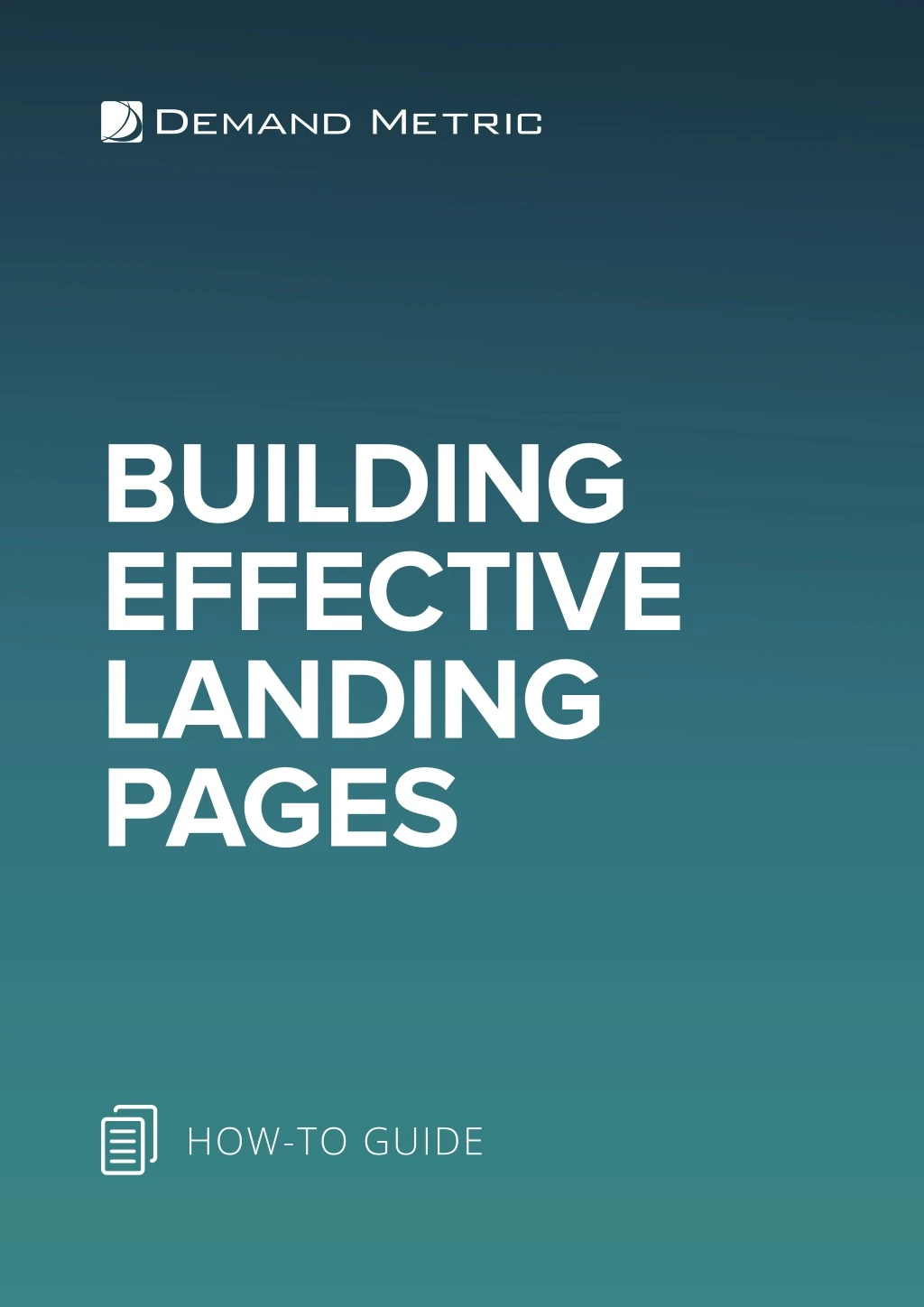 building effective landing pages