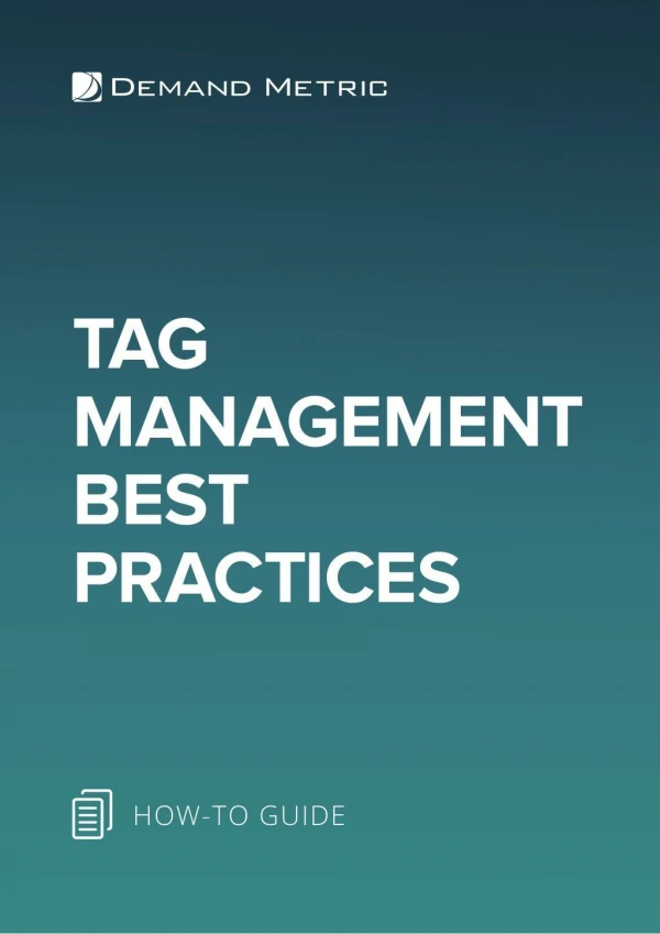 Tag Management