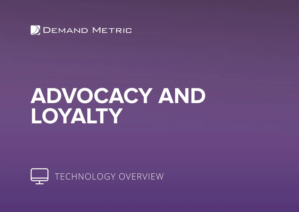 advocacy and loyalty
