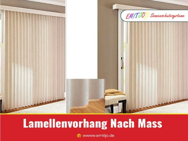 Buy Lamellenvorhang nach Mass at Low Price| Emitjo Got You Covered