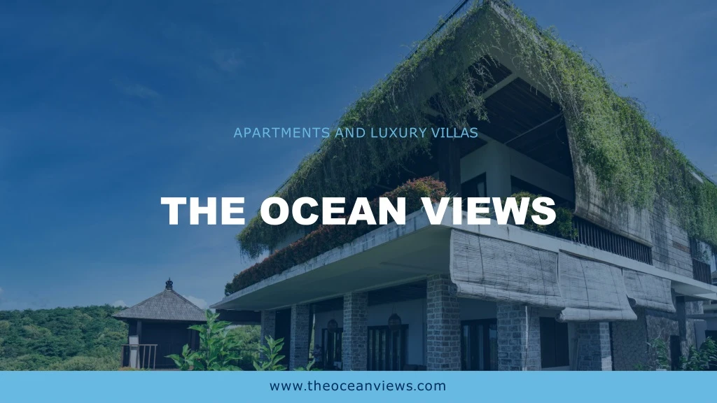apartments and luxury villas