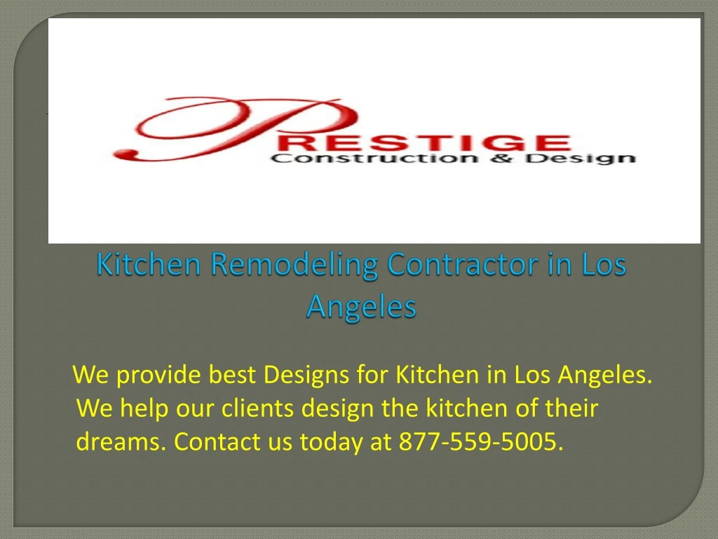 kitchen remodeling contractor in los angeles