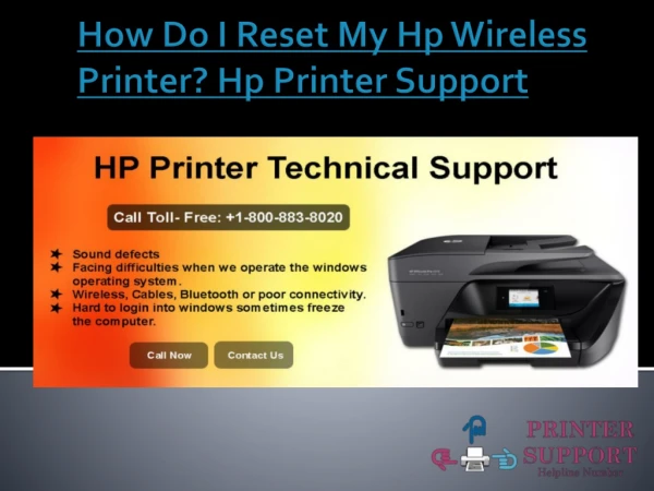 Hp Printer Support Number USA 1-800-883-8020
