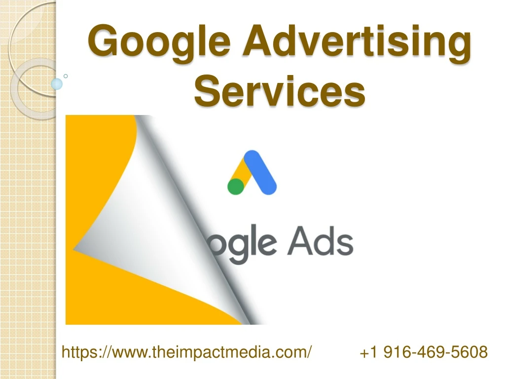 google advertising services