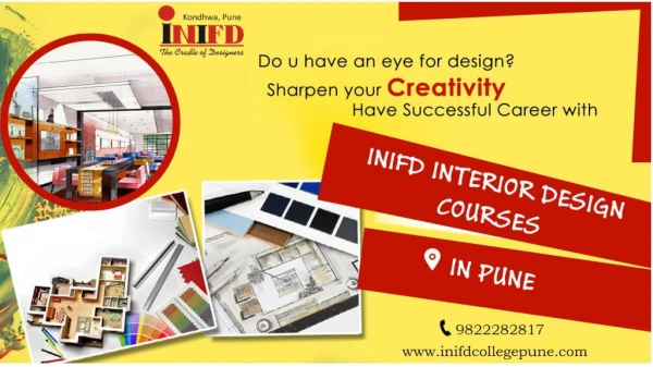 INIFD interior design courses