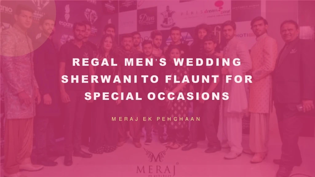 regal men s wedding sherwani to flaunt