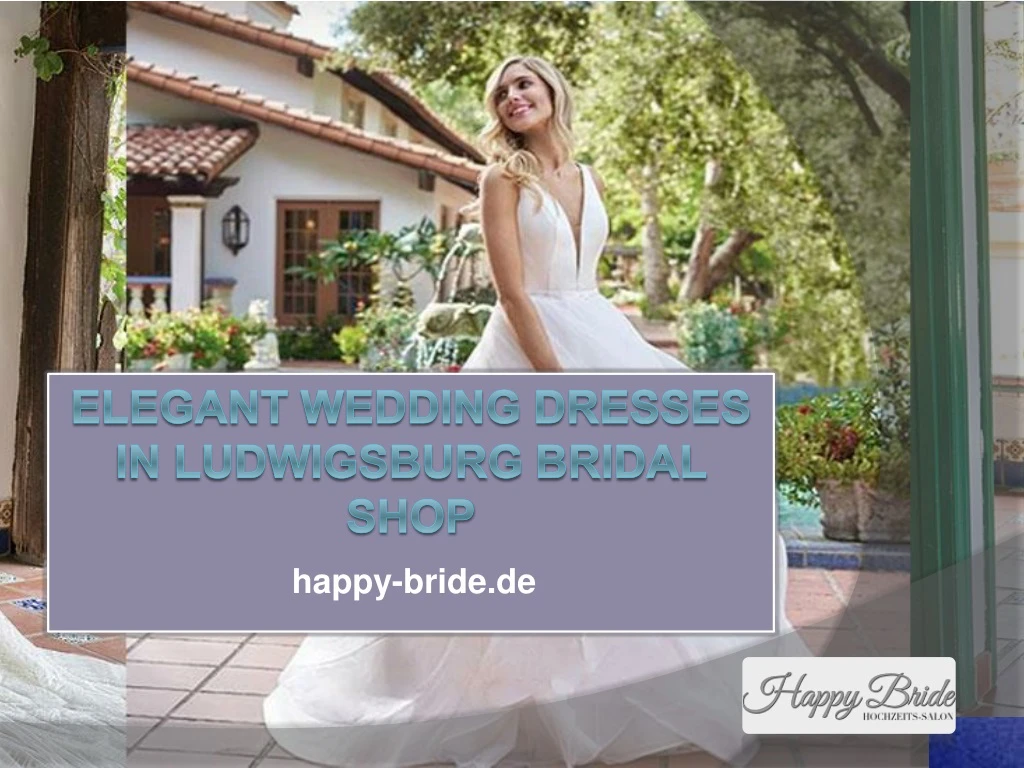 elegant wedding dresses in ludwigsburg bridal shop