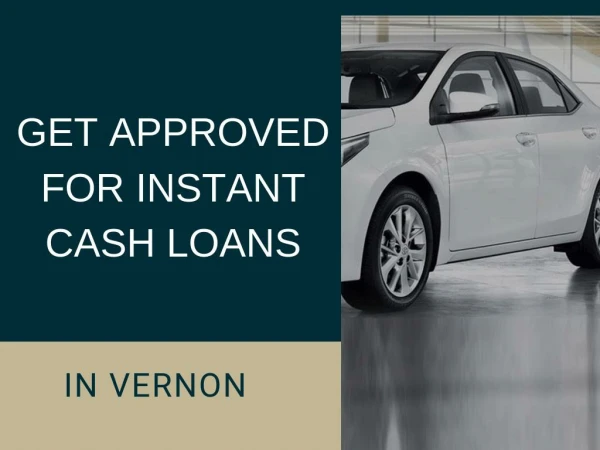 get a loan through same day cash collateral loan in vernon