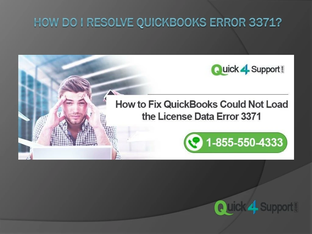 how do i resolve quickbooks error 3371