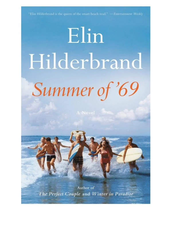 PDF Free Summer of '69