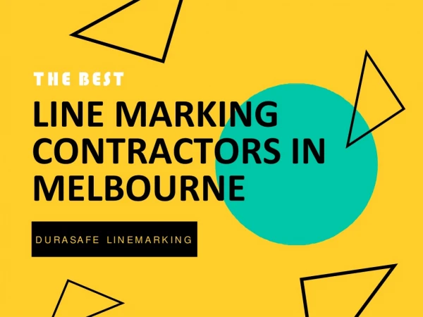 The Best Line Marking Contractors in Melbourne - Durasafe Linemarking