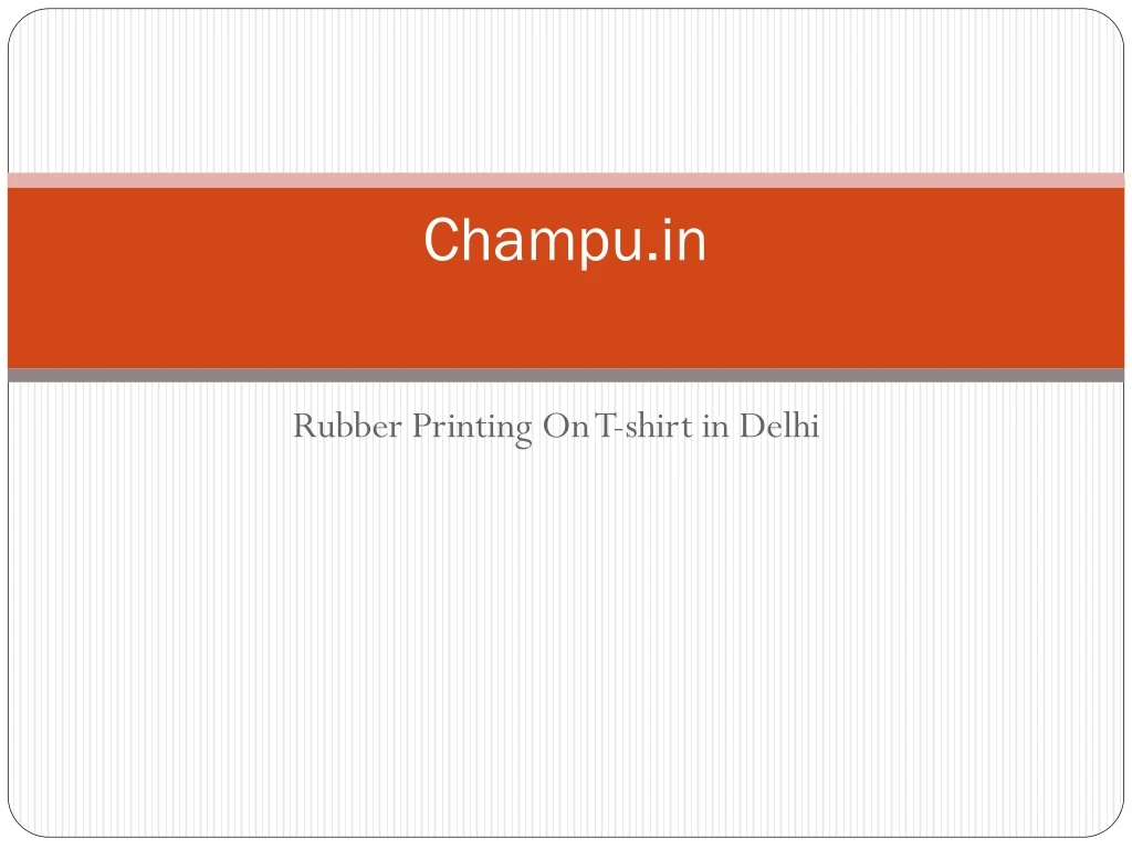 champu in