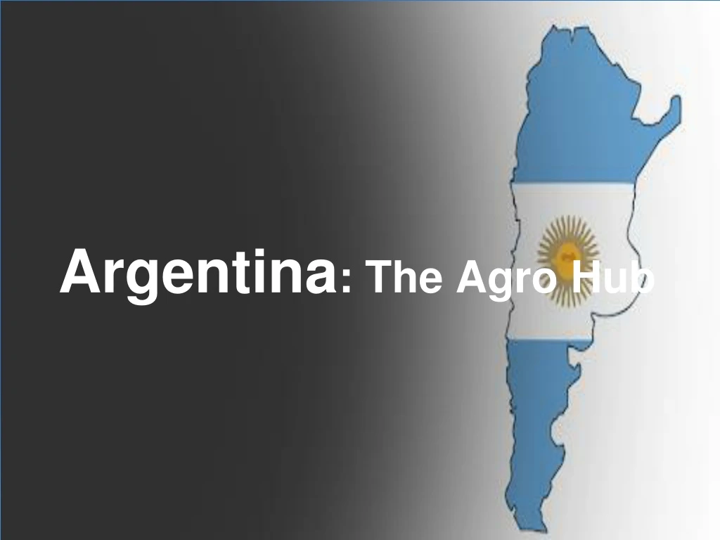argentina the agro hub