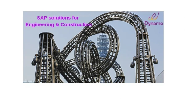 SAP solutions for engineering and construction