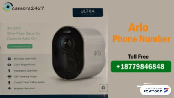 Arlo Phone Number 18779846848 Arlo Technical Support Number