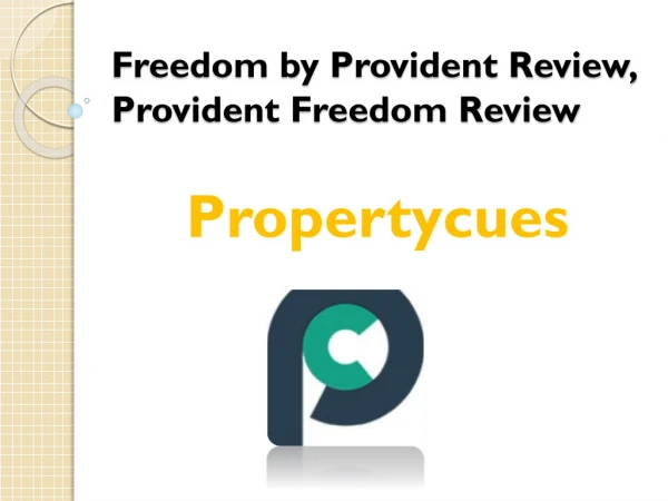What is Freedom by Provident Review & Provident Freedom Review?