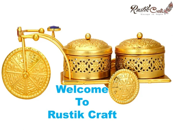 Brass Thali Set