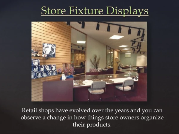 Store Fixture Displays Hawaii