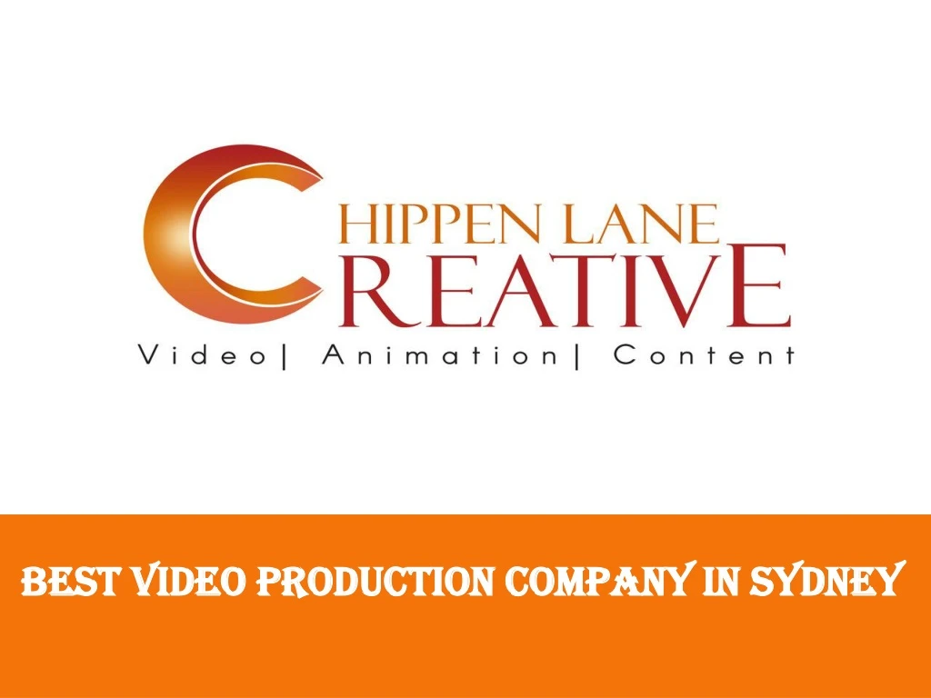 best video production company in sydney