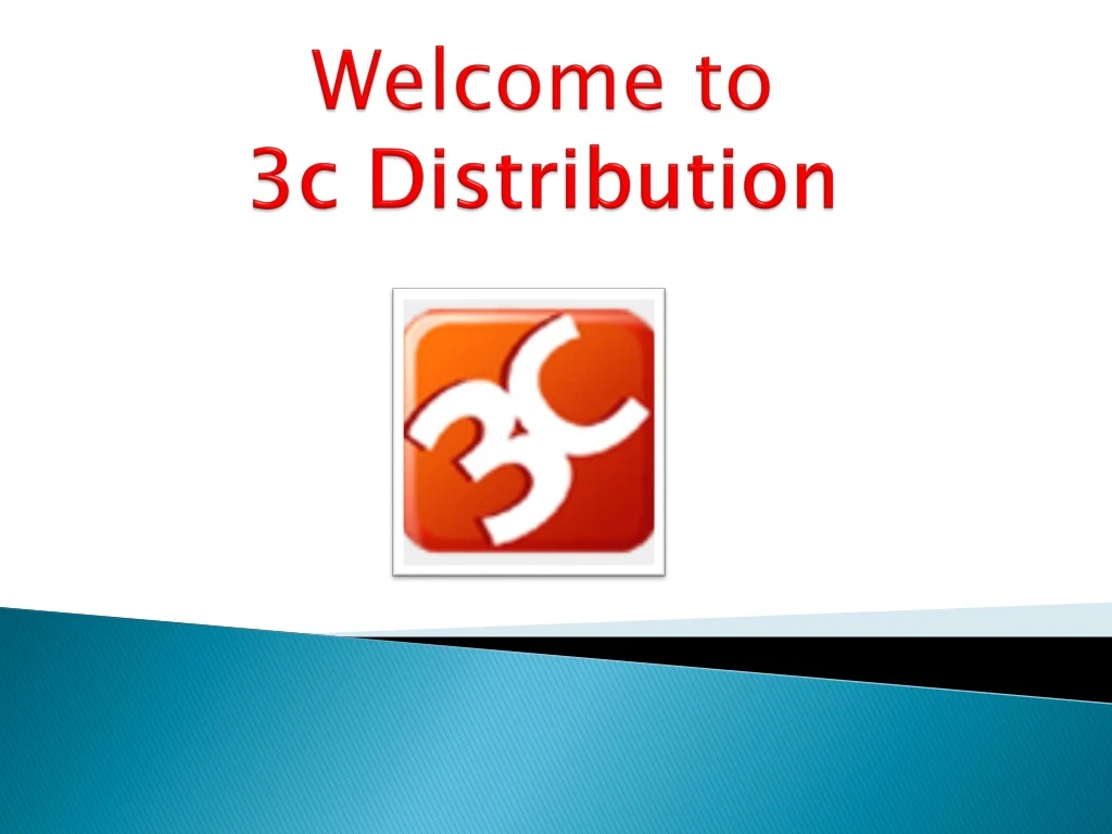 welcome to 3c distribution