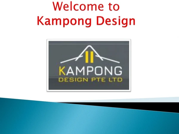 Commercial & Residential Interior Design Company Singapore | Kampong Design
