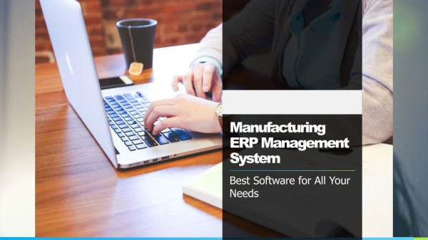 Manufacturing ERP Management System