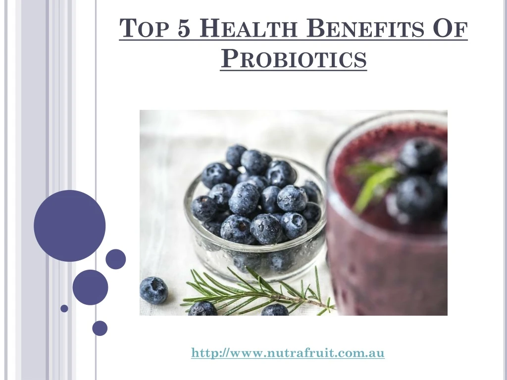 top 5 health benefits of probiotics