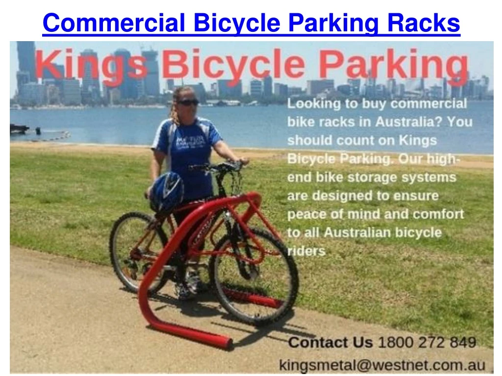 commercial bicycle parking racks