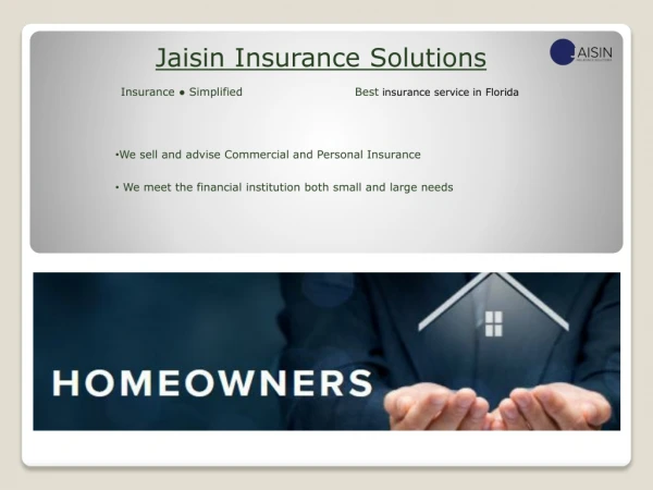 JAISIN Insurance Solutions