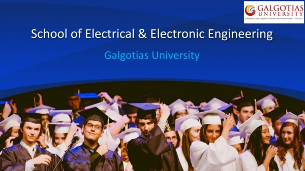 B.Tech in Communication Engineering | Galgotias University