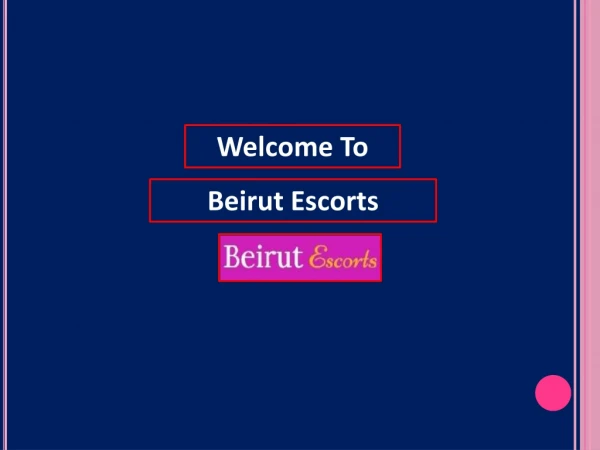 Have an Excellent Portfolio in Beirut