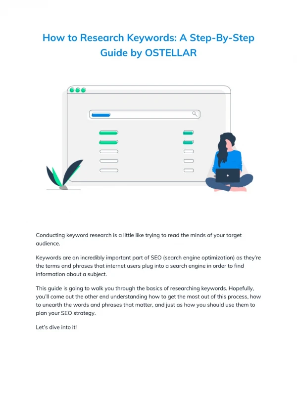 What is Keyword Research? How to Do This Properly?