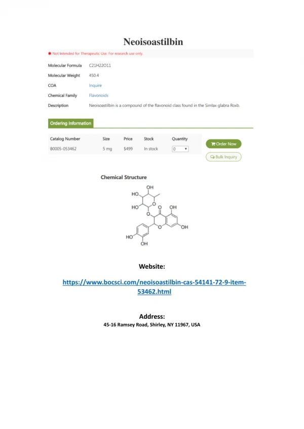 neoisoastilbin