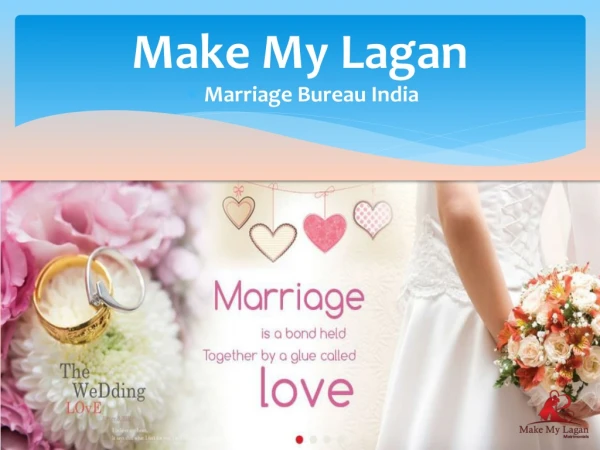 Make My Lagan-Marriage Bureau India