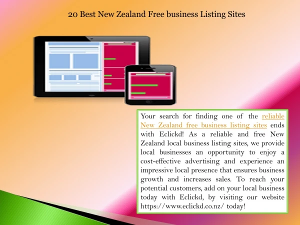 20 Best New Zealand Free business Listing Sites