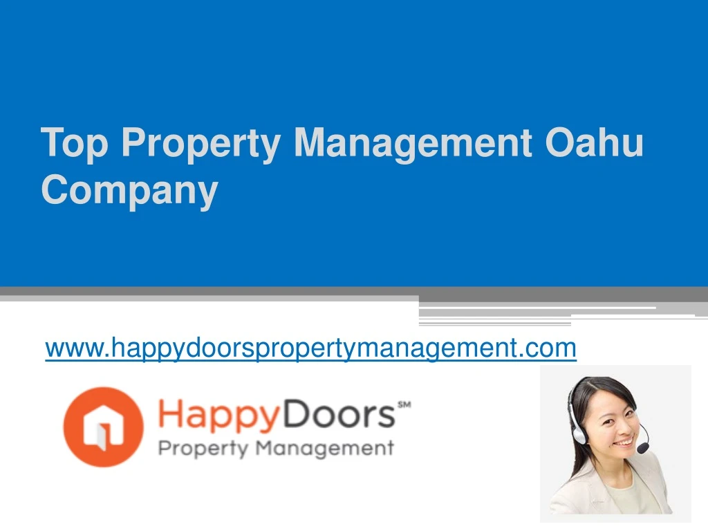 top property management oahu company