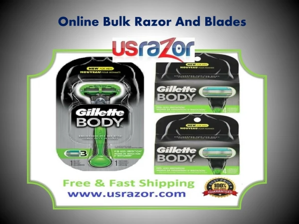 Online Bulk Razor And Blades